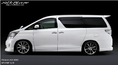 シルクブレイズ ヴェルファイア ANH GGH20 25W 前期 ドアパネル FRP 未塗装 PL-VE-SS SilkBlaze PREMIUM LINE SERIES プレミアムライン