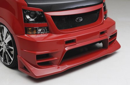 テイクオフ ワゴンR MH21S フロントバンパースポイラー グリル一体式 クロススタイル TAKE OFF 配送先条件有り