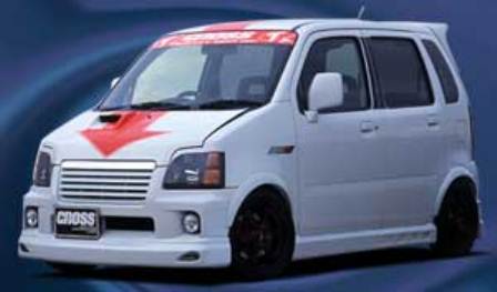 テイクオフ ワゴンR RR MC22S フロントリップスポイラー リップTYPE FRP クロス TAKE OFF 配送先条件有り