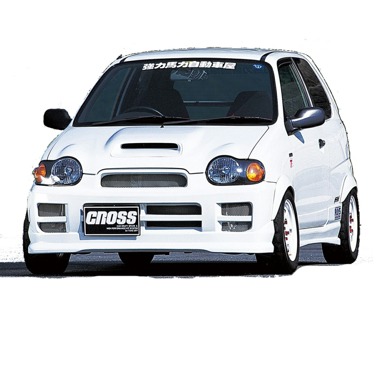 テイクオフ アルトワークス Ha22s Ha12s Frp フロントバンパー Frp クロス Ha22s Take Off テイクオフ テイクオフ アルトワークス Ha22s Ha12s フロントバンパー Frp クロス Take Off 配送先条件有り シンシアモール 店