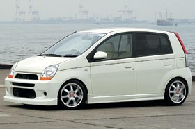 テイクオフ ミラアヴィ L250S L260S 3点セット FRP クロスユーロスタイル TAKE OFF 配送先条件有り｜シンシアモール 店