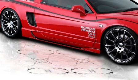 ロウェン NSX LA-NA2 サイドステップ FRP 未塗装 1H002J00 ROWEN PREMIUM プレミアム