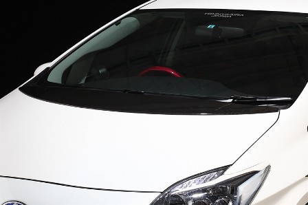 ロウェン プリウス ZVW30 前期 ボンネットスポイラー RR FRP 未塗装 1T001B00 ROWEN ECO-SPO Edition｜シンシアモール 店