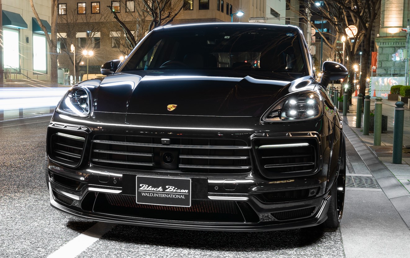 ヴァルド ポルシェ 3点キット 未塗装 WALD Sports Line Black Bison Edition スポーツラインブラックバイソンエディション
