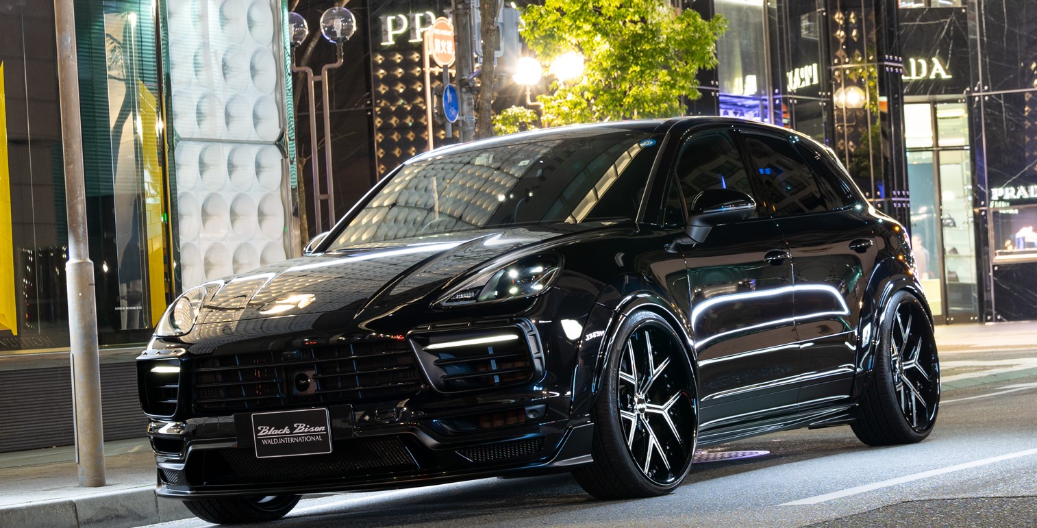 ヴァルド ポルシェ サイドステップ 未塗装 WALD Sports Line Black Bison Edition スポーツラインブラックバイソンエディション
