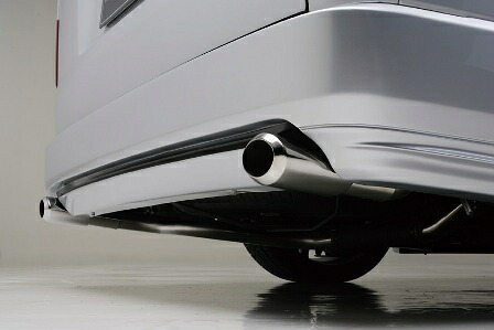 ヴァルド ハイエース KDH/TRH200 D.T.M スポーツマフラー WALD Executive Line V2 エクゼクティブラインV2