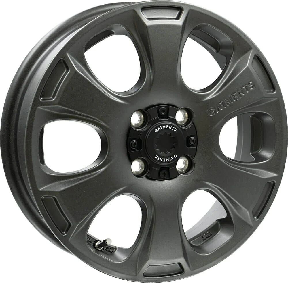 15インチ 4H100 4.5J+45 4穴 ホイール 1本 サンドガンメタ WEDS クロスオーバーガーメンツ スタイルA 15,015円