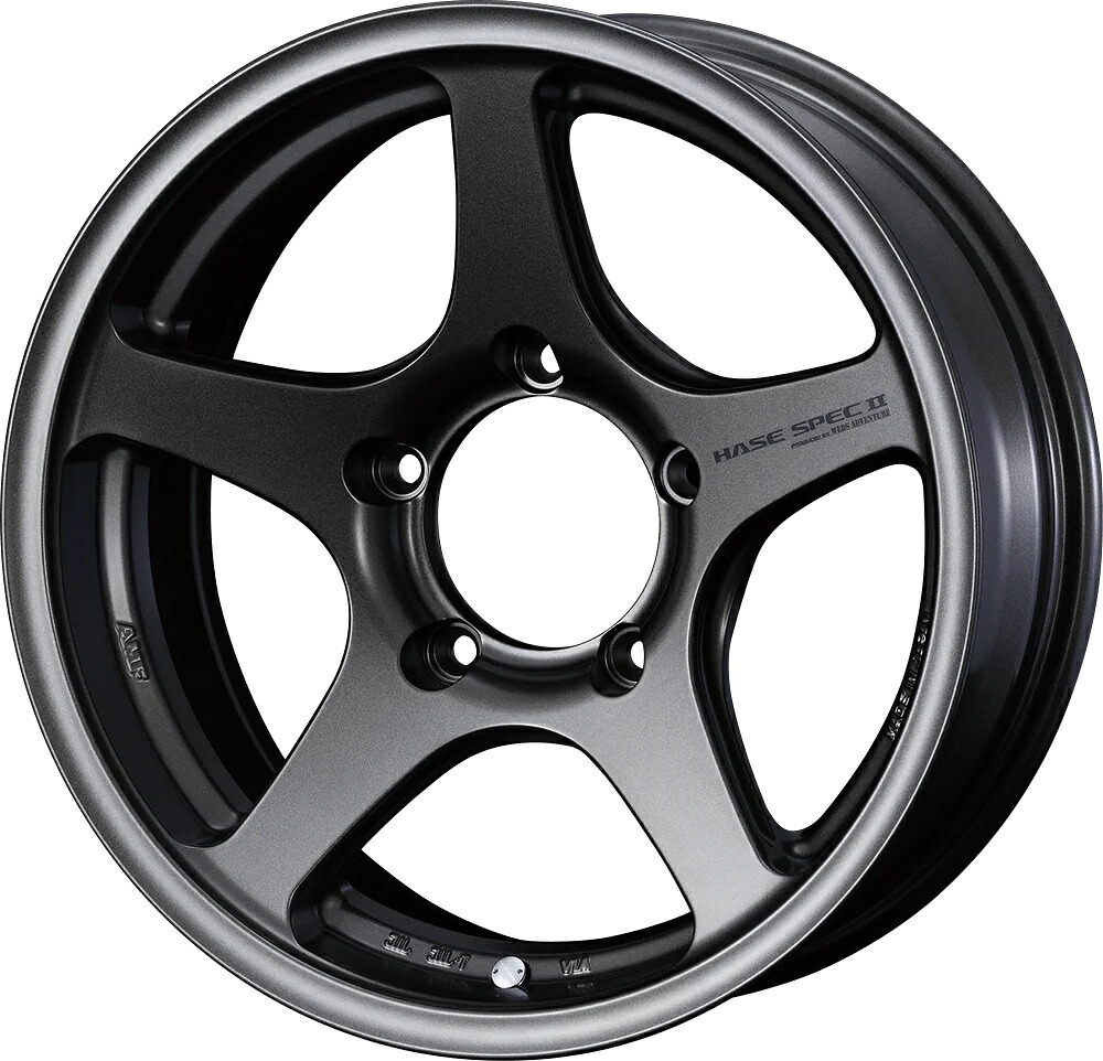 16インチ 5H139.7 6.0J 6J-5 5穴 ウェッズ ハセ スペック ジムニーシエラ 用 ホイール 4本 EJ-ブロンズ WEDS HASE SPEC 2
