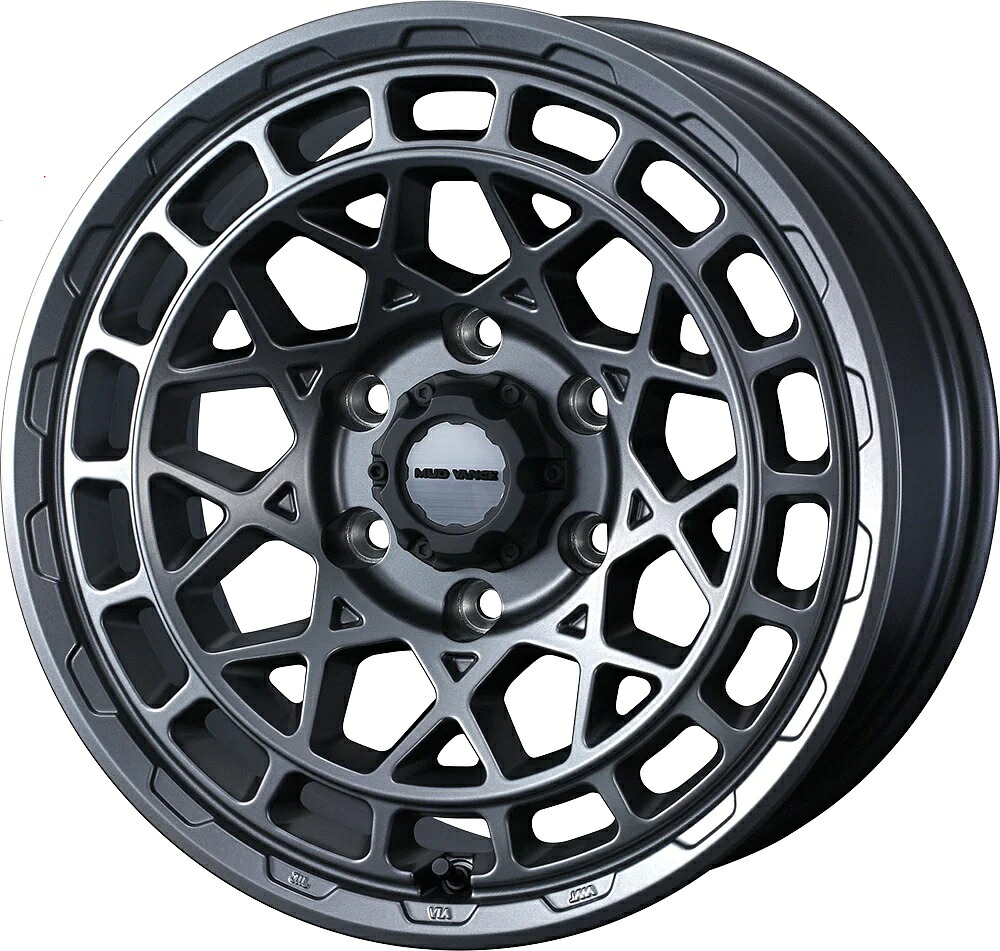 18インチ 5H114.3 7.5J+35 5穴 マッドヴァンス タイプエム ホイール 1本 MAT GUNMETA マットガンメタ WEDS MUDVANCE X Type M|シンシアモール 店