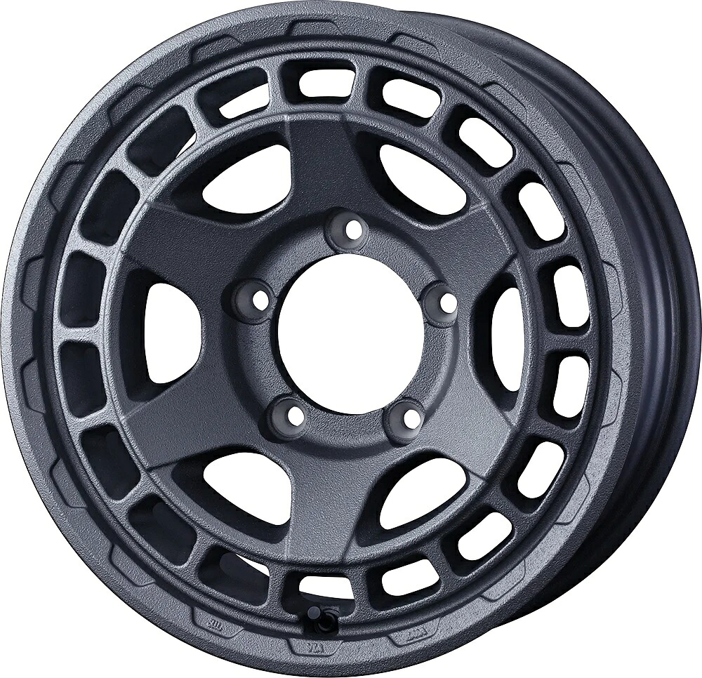 14インチ 5H114.3 5.0J 5J+48 5穴 マッドヴァンス タイプエス ホイール 1本 FLINT GRAY フリントグレイ WEDS MUDVANCE X Type S|シンシアモール 店