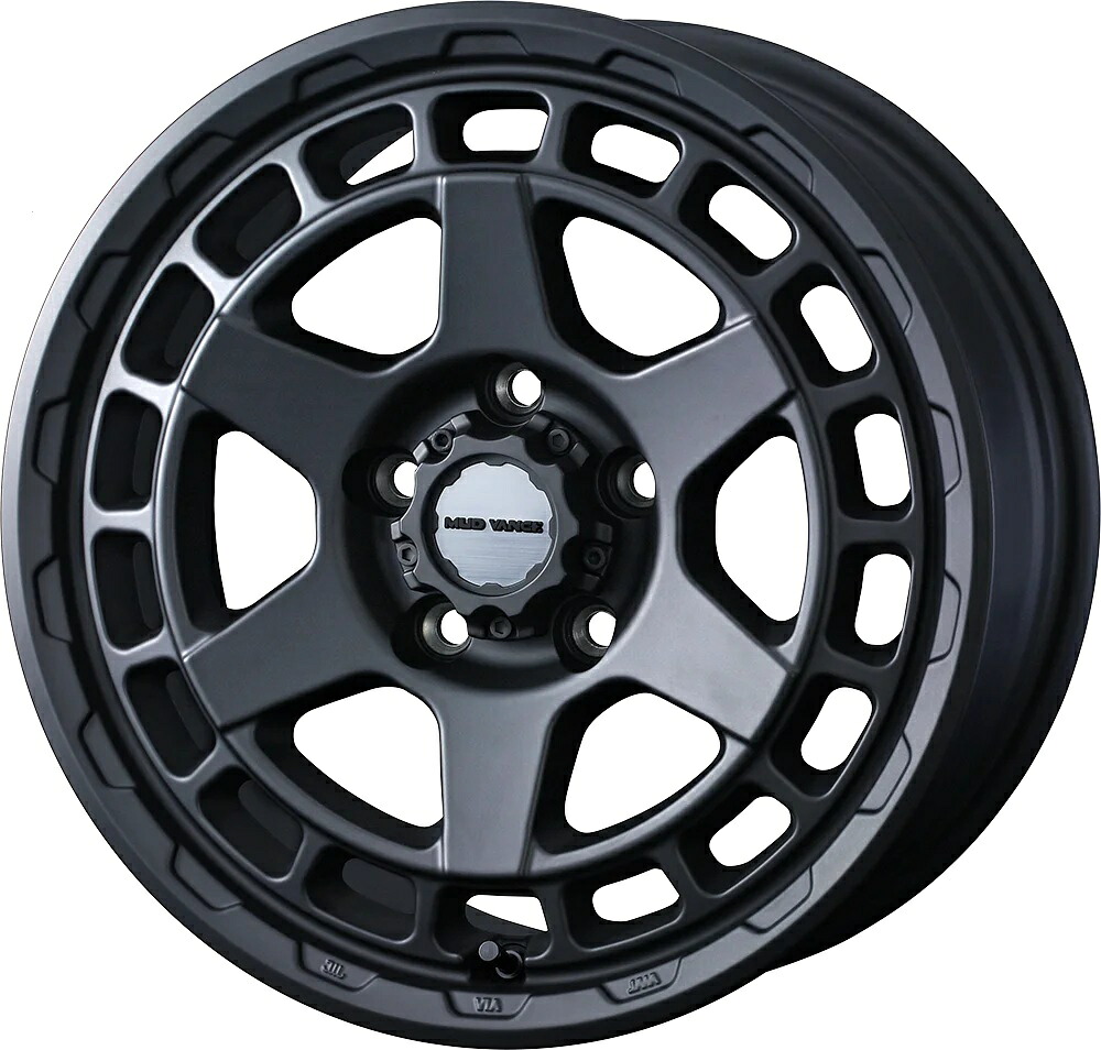 16インチ 5H114.3 7.0J 7J+35 5穴 マッドヴァンス タイプエス ホイール 1本 FULL MAT BLACK フルマットブラック WEDS MUDVANCE X Type S｜シンシアモール 店