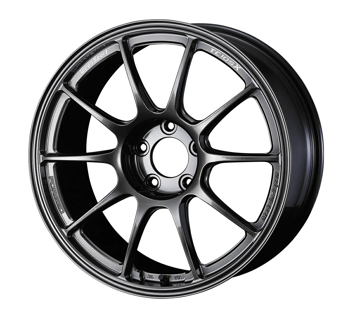 17インチ 5H100 7.5J+44 5穴 鍛造 ホイール 4本 EJ-TITAN WEDS WedsSport TC105X FORGED｜シンシアモール 店