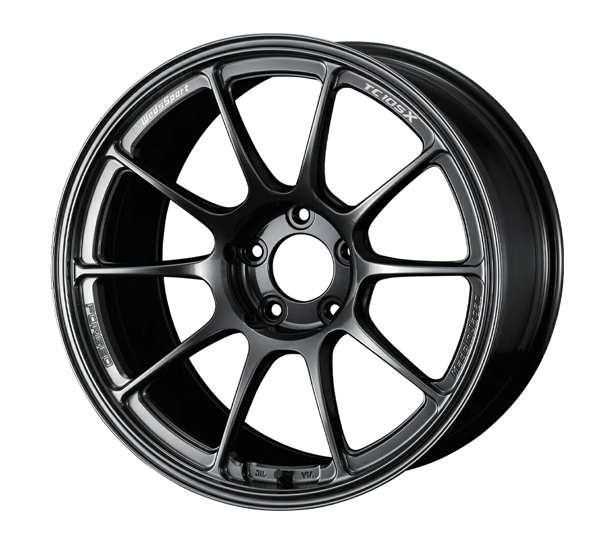 18インチ 5H114.3 10.0J 10J+20 5穴 鍛造 ホイール 4本 EJ-TITAN WEDS WedsSport TC105X FORGED｜シンシアモール 店