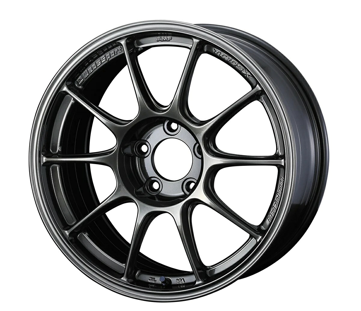 17インチ 5H114.3 7.5J+45 5穴 ホイール 4本 EJ-TITAN WEDS WedsSport TC105X|シンシアモール 店