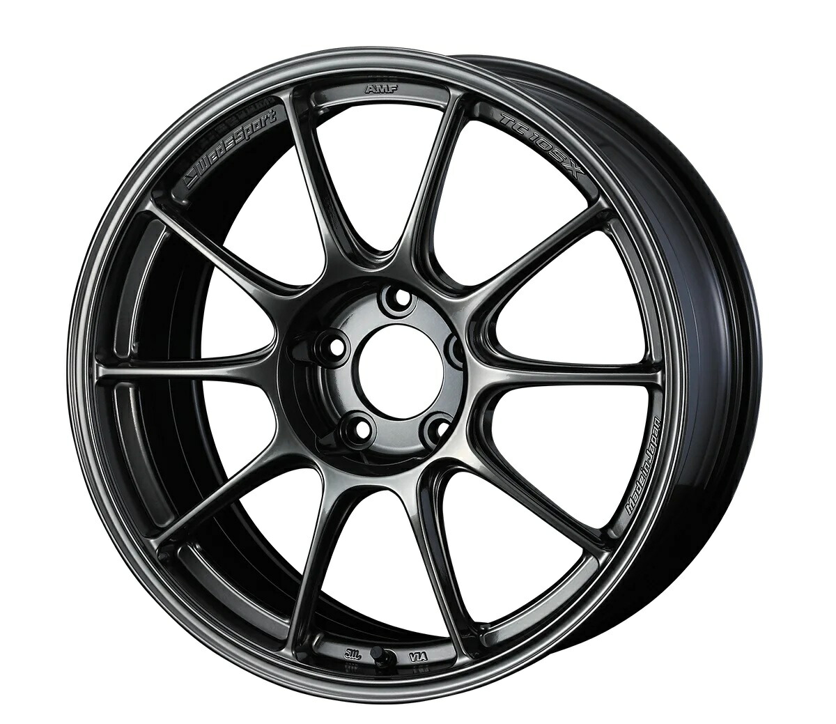 18インチ 5H114.3 8.5J+43 5穴 ホイール 1本 EJ-TITAN WEDS WedsSport TC105X|シンシアモール 店