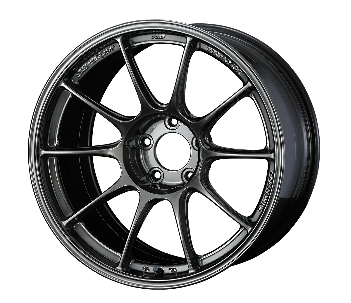 18インチ 5H114.3 10.0J 10J+20 5穴 ホイール 1本 EJ-TITAN WEDS WedsSport TC105X|シンシアモール 店