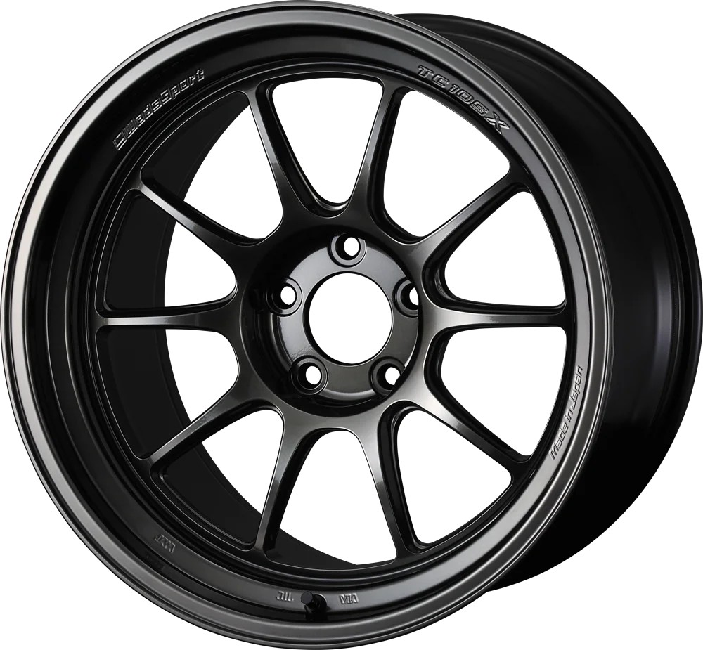 18インチ 5H114.3 11.0J 11J+15 5穴 ホイール 1本 EJチタン EJ-TITAN WedsSport TC105X DSR ウェッズスポーツ