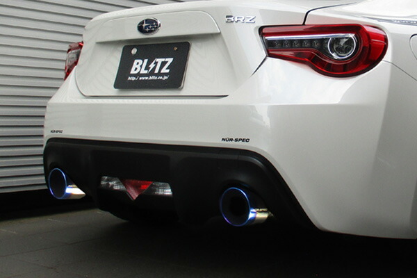 ブリッツ 86 GR SPORT DBA-,4BA-ZN6 マフラー 2本出し 63176V BLITZ NUR-SPEC CUSTOM EDITION ニュルスペック カスタムエディション｜シンシアモール 店 63,794円