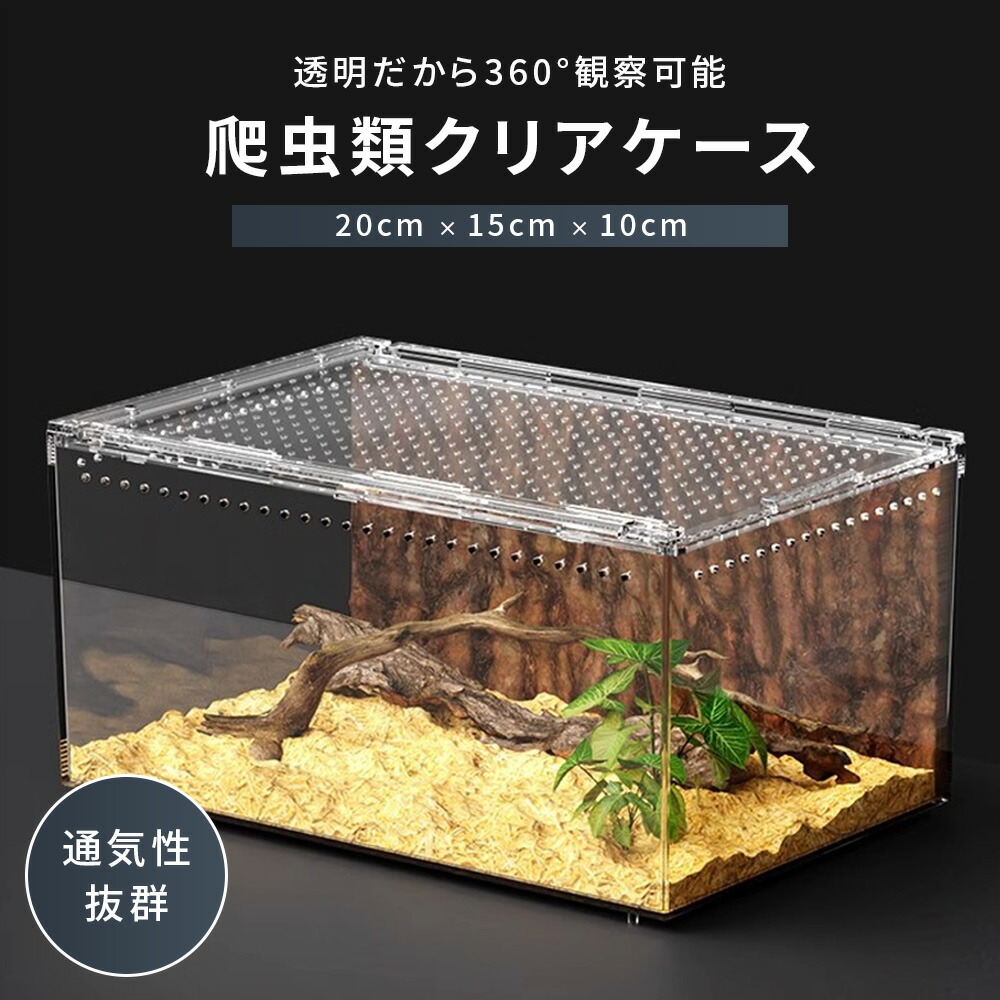 楽天市場】蛇飼育用アクリルケージ 爬虫類ケース 両生類飼育ケース