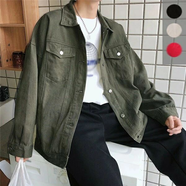 スプリングコート メンズ 春厚地の外套 気が大きい大きさ 遊撃手丈 年月アウター シンプルカジュアル 赤いこと カーキ 象牙色 無地分かりやすいでどんなコーデにも合わせやすくゆったり気が大きい大きさで体の厄介なものが小っちゃい 軽さ薄っぺらで朝晩