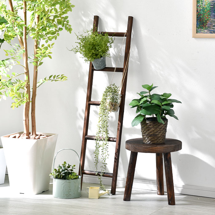 木製 ヴィンテージ ハシゴ ラダーラック 欧風 インテリア ☆全品対象クーポン配布中☆ラダーラック はしご 木製 インテリア 雑貨