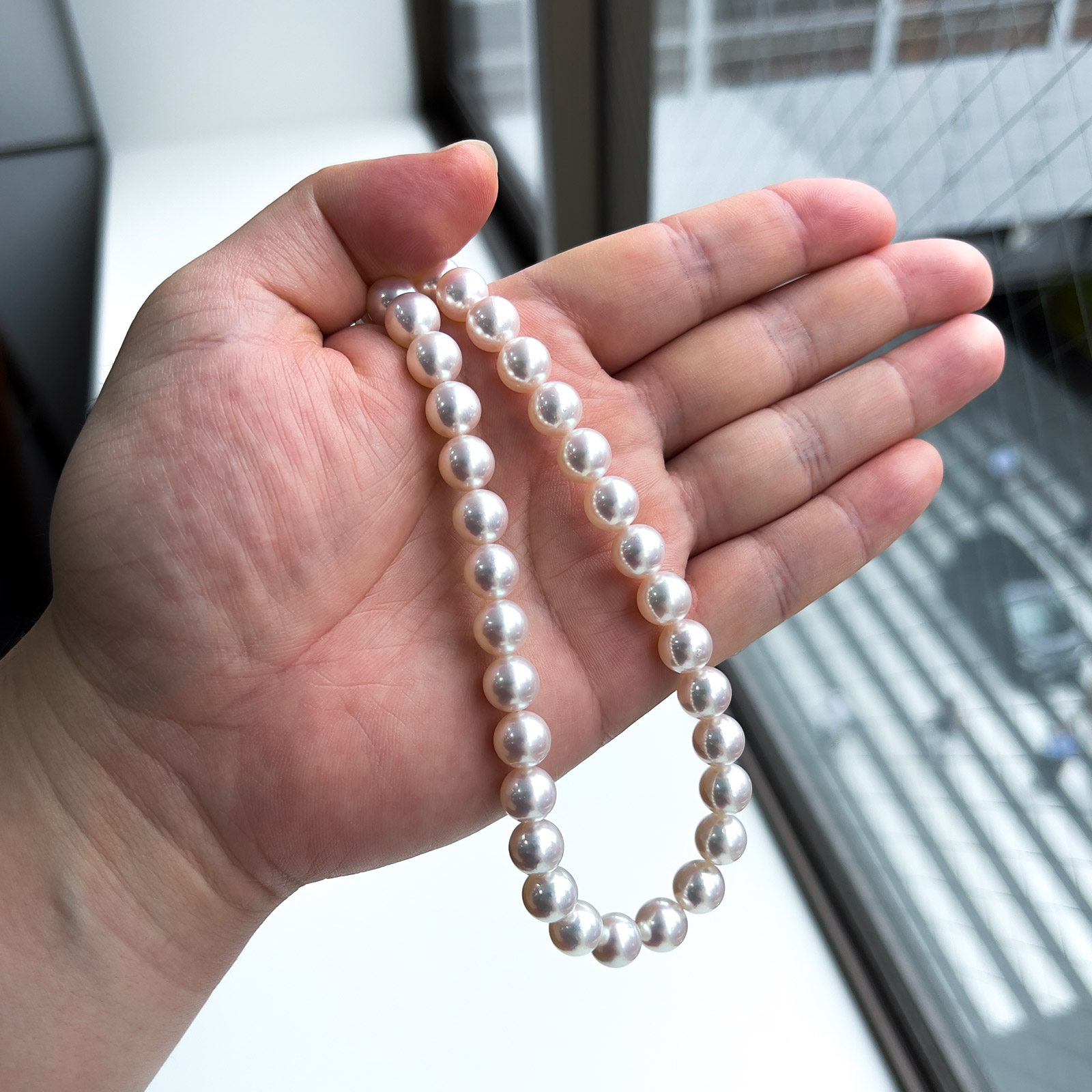 上品な-MIKIMOTO •- ご専用♡国宝級 越物 アコヤ真珠 超大玉11mm 照り