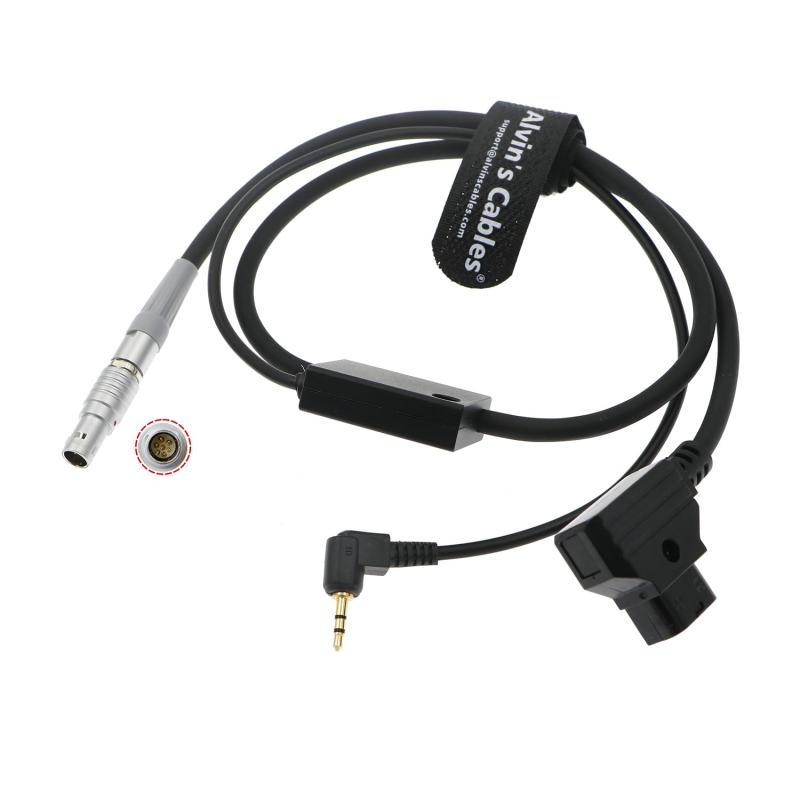 Alvin's Cables for ARRI cforce RF 用ランストップ ケーブル| cmotion cPRO モーター for Canon C500/C300 カメラ CAM 7 pin - LANC + D tap ケーブル K2.0015