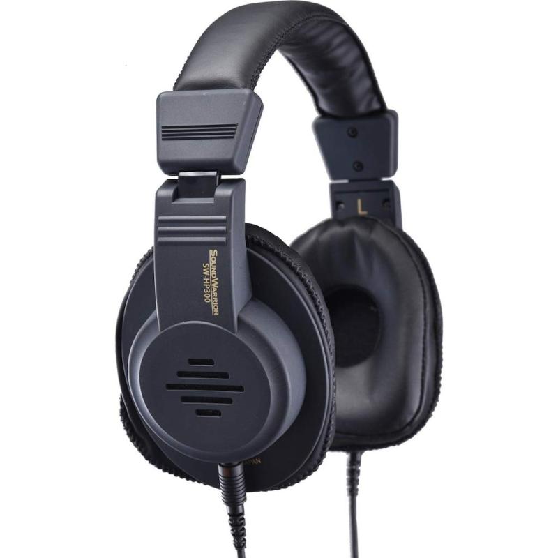 SOUNDWARRIOR SOUND WARRIOR SW-HP300 セミオープン型 モニター オーバーイヤー ヘッドホン