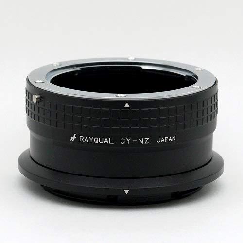 Rayqual 日本製レンズマウントアダプターニコンZマウントボディコンタックス・ヤシカレンズ CY-NZ