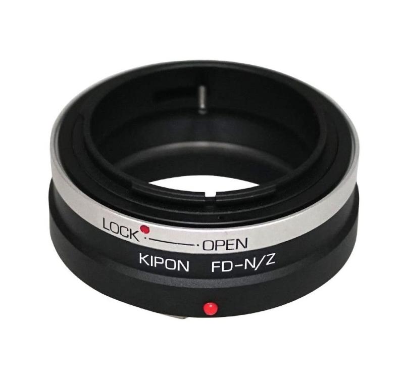 KIPON キポン FD-NIK Z用 マウントアダプター 対応レンズ：キヤノンFD用マウントレンズー対応ボディ：ニコンZ用マウント