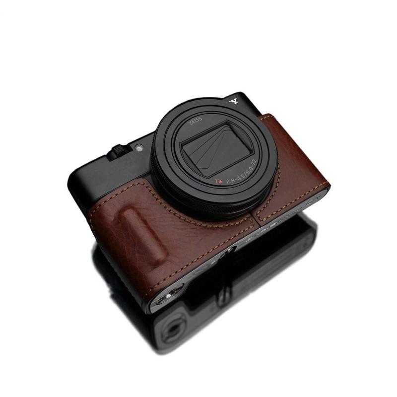 GARIZ SONY RX100 VI (DSC-RX100M6) 用 本革カメラケース