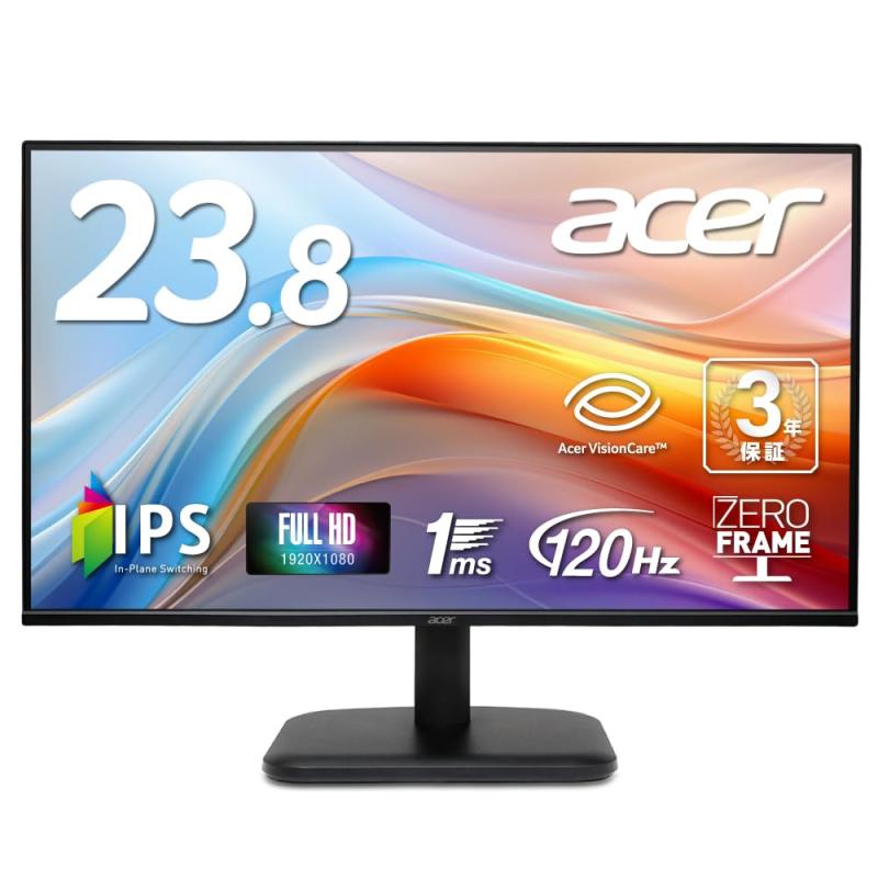 Acer モニター ワイド フルHD 非光沢