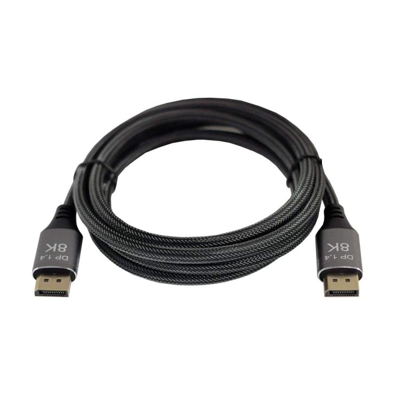 Cabo Displayport para HDMI 4K 144Hz e 8K 60Hz Ultra HD Full HD Blindado Cabo Displayport para HDMI 4K 144Hz e 8K 60Hz Ultra HD Full HD Blindado
