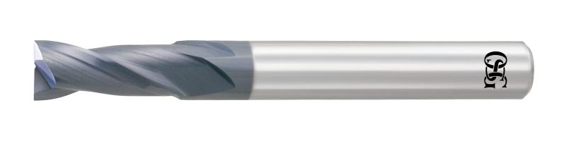 オーエスジー WXLコート2枚刃超硬スクエアエンドミル2D刃長タイプ 外径23mm 全長120mm 刃長46mm シャンク径25mm WXL-2D-DE 23(3182230)