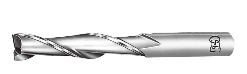 オーエスジー 2枚刃ハイススクエアエンドミルロング形 外径27mm 全長160mm 刃長90mm シャンク径25mm EDL 27(80137)