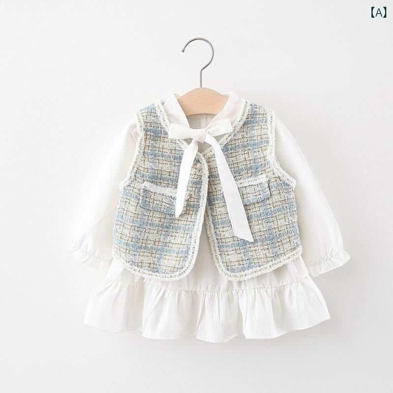 キッズ うしろ帯 秋 御姫様御召しもの 仕掛ける 限りない 長袖プルオーバー 2点組 可愛らしい 洋気 普段使い走り 軽さ 綿織物混 サクラ色系 太陽面爆発スコート ハイネックx4