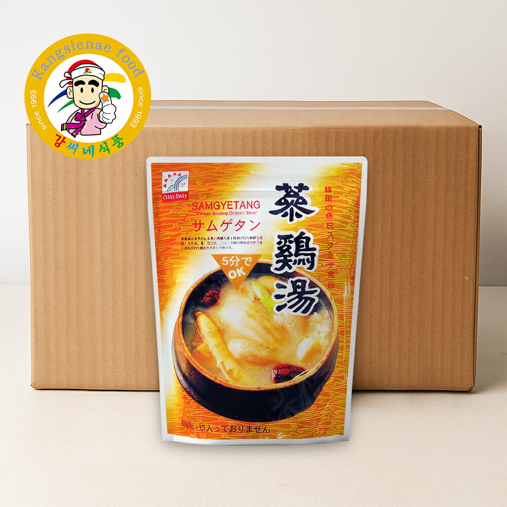 ファイン 参鶏湯（サムゲタン）800g 12袋 1箱（1BOX）レトルトスープ【常温】【カンシネ食品】