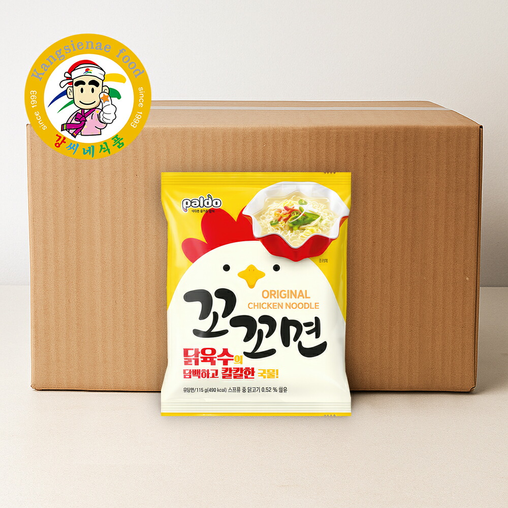 八道（パルド）ココ麺 115g × 40個入 1箱（1BOX）韓国ラーメン 袋麺 箱買い まとめ買い【カンシネ食品】