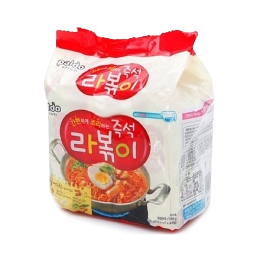 楽天市場 八道 パルト ラッポッキ145ｇ 4個入り 韓国お皿 韓国ラーメン 韓国食品辛国のキムチ物語