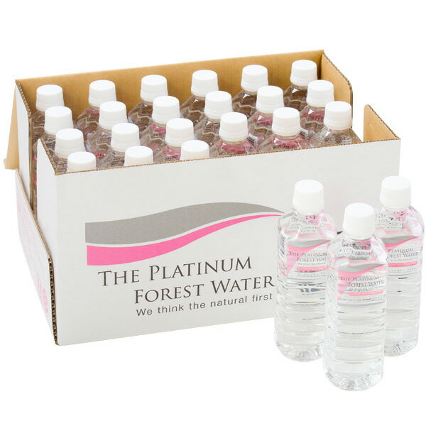 奥長良川名水 THE PLATINUM FOREST WATER(ザ・プラチナフォレストウォーター) 500ml(24本入り 1ケース)『食品』