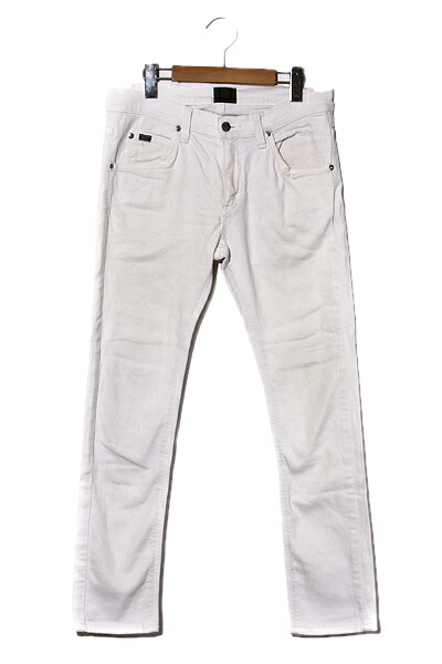 楽天市場 中古 Lee Nano Universe リー ナノユニバース コットン Skinny Denim スキニー デニムパンツ S ホワイト メンズ ベクトル 古着 ベクトル 新都リユース