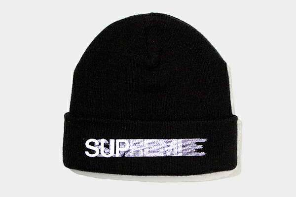 楽天市場 中古 ss Supreme シュプリーム Motion Logo Beanie モーションロゴ ビーニー ニット帽 Black ブラック 黒 メンズ ベクトル 古着 1222 ベクトル 新都リユース ベクトル 新都リユース