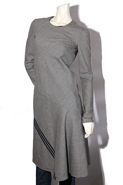 【中古】19SS Maison Margiela 1 メゾンマルジェラ グレンチェック ワンピース 36 GRAY グレー S51CU0068 イタリア製 国内正規品 /●☆ メンズ 【ベクトル 古着】 250307
