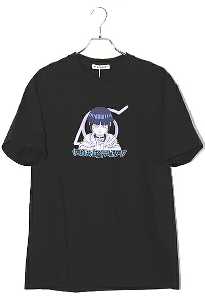 【中古】L 未使用品 2025SS F-LAGSTUF-F × NARUTO フラグスタフ HINATA S/S TEE ヒナタ プリント 半袖Tシャツ BLACK ブラック 25SS-FSxNARUTO-06 /■In2 メンズ 【ベクトル 古着】 250419|ベクトル 新都リユース