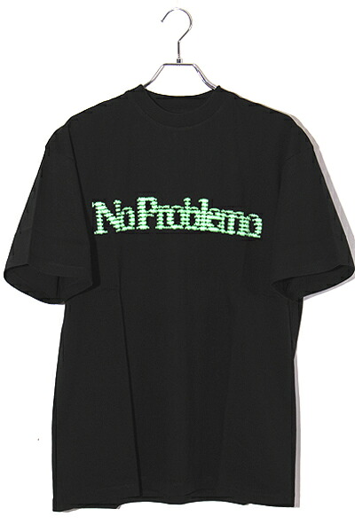 【中古】L 未使用品 2025SS No Problemo ノープレブレモ DIGI PROBLEMO SS TEE プリント 半袖Tシャツ BLACK ブラック NP60017-03 /■In2 メンズ 【ベクトル 古着】 250423