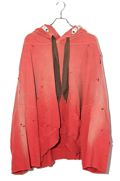 楽天市場】KAPITAL キャピタル パーカー サイズ:3 Vネック カットオフ