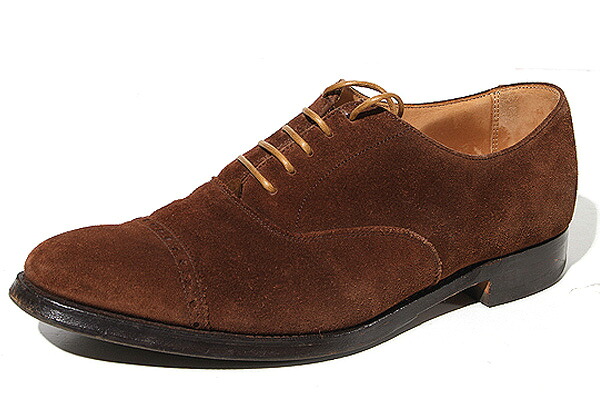 【中古】26cm Lloyd Footwear ロイド フットウェア 5ホール スエードレザー セミブローグ ドレスシューズ 靴 BROWN ブラウン M3264PS /◆ メンズ 【ベクトル 古着】 251029