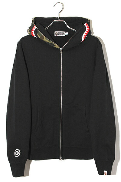 楽天市場】A BATHING APE(アベイシングエイプ) SHARK FULL ZIP HOODIE