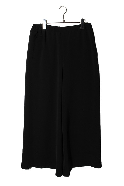【中古】ラッドミュージシャン LAD MUSICIAN 2025SS LAD MUSICIAN ラッドミュージシャン POLYESTER TWILL WIDE PANTS ポリエステル ツイル ワイド パンツ 44 BLACK ブラック 2125-509 メンズ 【ベクトル 古着】 260116|ベクトル 新都リユース