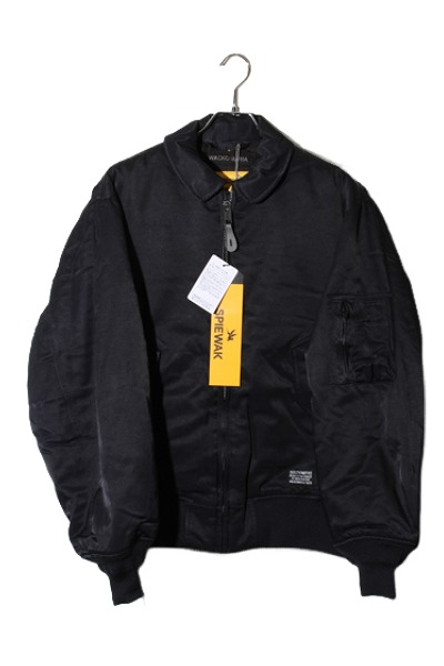 【中古】L 未当て嵌める品 WACKO MARIA ワコマリア SPIEWAK CWU-45 FLIGHT JACKET 飛翔上衣 Navy 米国海軍 25FW-WMO-SW01 /■In2 メンズ 【ベクター 古着】 260124